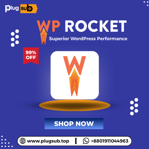 WP Rocket license single site 1-year